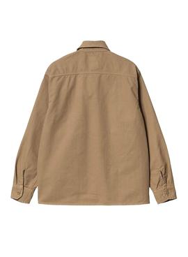 Sobrecamisa Carhartt Reno Jac Marron para Hombre