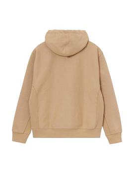 Sudadera Carhartt American Script Hoodie Marron