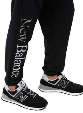 Pantalón New Balance Essentials Celebrate Negro 