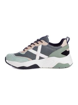 Zapatillas Munich Wave 90 Verde Para Mujer