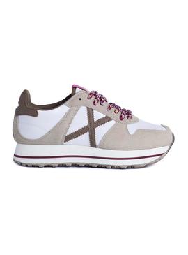 Zapatillas Munich Massana Sky 170 Blanco Mujer