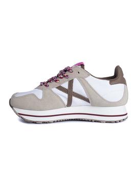 Zapatillas Munich Massana Sky 170 Blanco Mujer