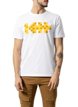 Camiseta Klout Pixel Blanca 
