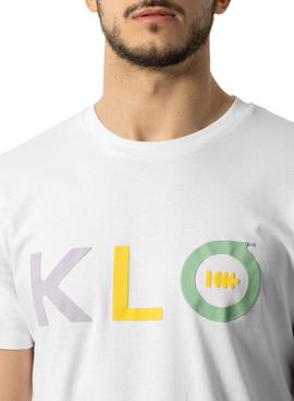 Camiseta Klout Klo Blanca 