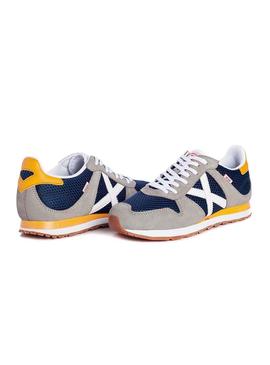 Zapatillas Munich Massana 474 Marino Para Hombre