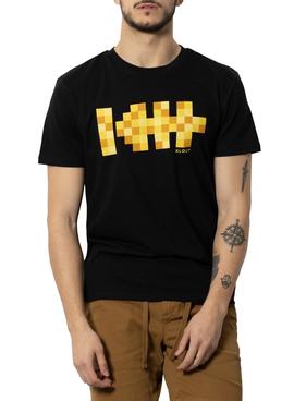 Camiseta Klout Pixel Negro