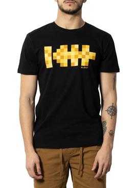 Camiseta Klout Pixel Negro