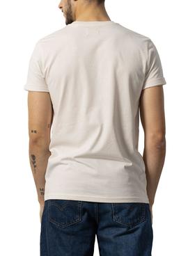 Camiseta Klout Puzzle Beige