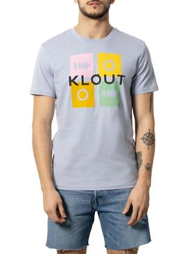 Camiseta Klout Puzzle Azul 