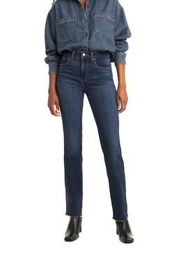 Pantalon Vaquero Levis724 High Rise Straight Mujer