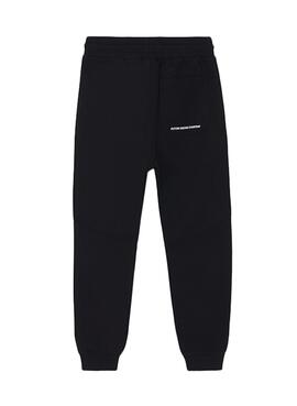 Pantalon Mayoral Felpa Cintas Negro para Niño