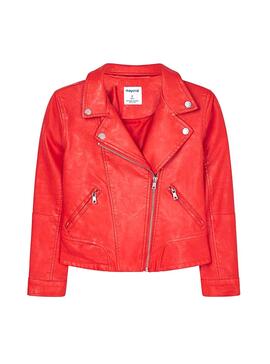 Cazadora Mayoral Rock Rojo Niña
