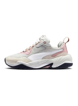 Zapatillas Puma Thunder Rive Gauche Beige Mujer