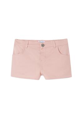 Pantalon Corto Mayoral Felpa Rosa para Niña