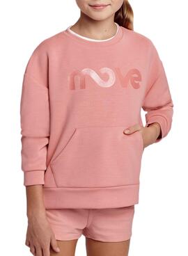 Pantalon Corto Mayoral Felpa Rosa para Niña