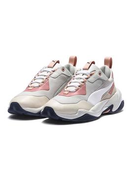 Zapatillas Puma Thunder Rive Gauche Beige Mujer