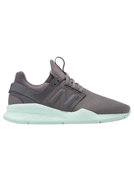 sal Hacia fuera Ennegrecer Zapatillas New Balance 247 OC Gris Para Mujer