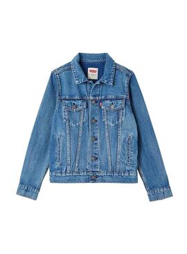 Cazadora Vaquera Levis Trucktea Indigo Niño y Niña