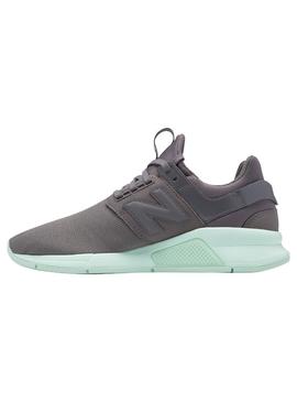 Zapatillas New Balance 247 OC Gris Para Mujer