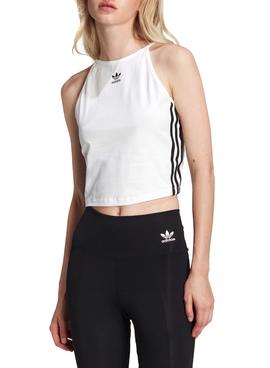 Adidas Tirantes Adicolor Blanca Mujer