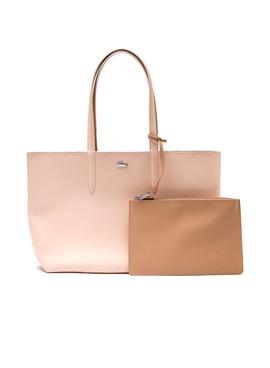 Bolso Lacoste Anna Reversible Rosa para Mujer