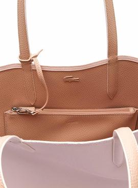 Bolso Lacoste Anna Reversible Rosa para Mujer