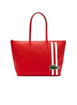 Bolso Lacoste L Shopping Bag Rojo para Mujer