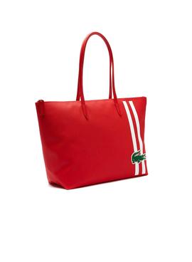 Bolso Lacoste L Shopping Bag Rojo para Mujer