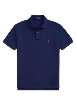 Polo Ralph Lauren Basic Azul Hombre