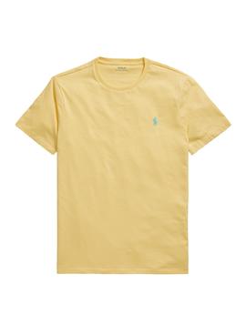 Camiseta Polo Ralph Lauren Slim Amarilla Hombre
