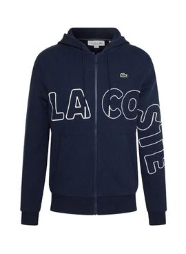 Sudadera Lacoste SH2075 Marino para Hombre