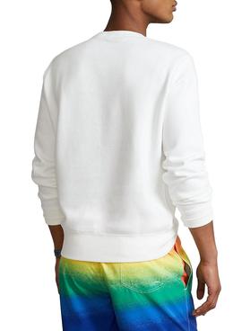 Sudadera Polo Ralph Lauren Sport Blanca Hombre