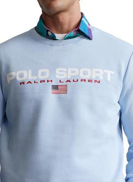 Sudadera Polo Ralph Lauren Sport Azul para Hombre