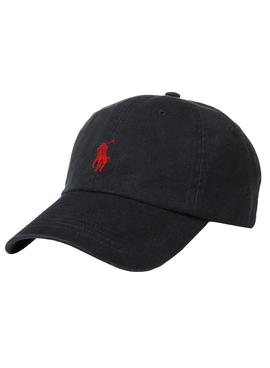 Gorra Polo Ralph Lauren Sport Negra para Hombre