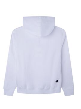 Sudadera Pepe Jeans Erik Blanca para Niño