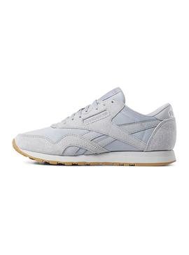 Zapatillas Classic Nylon Gris Mujer