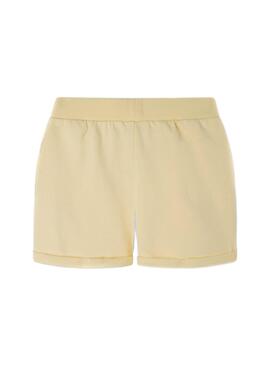 Short Pepe Jeans Rosemery Amarillo para Niña