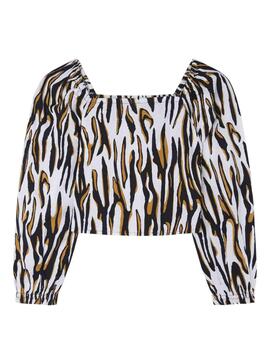 Blusa Pepe Jeans Mirta Animal Print Multi Niña