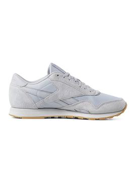 Zapatillas Reebok Classic Nylon Gris Mujer