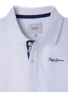 Polo Pepe Jeans Thor Jr Blanco para Niño