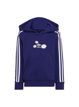 Conjunto Adidas Sudadera y Mallas Flores para Niña