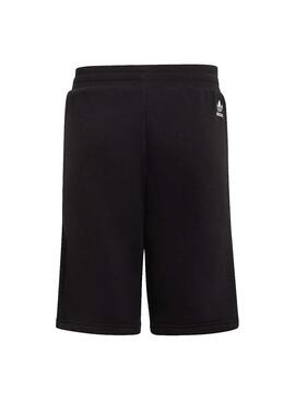 Bermuda Adidas Adicolor Trefoil Negra para Kids