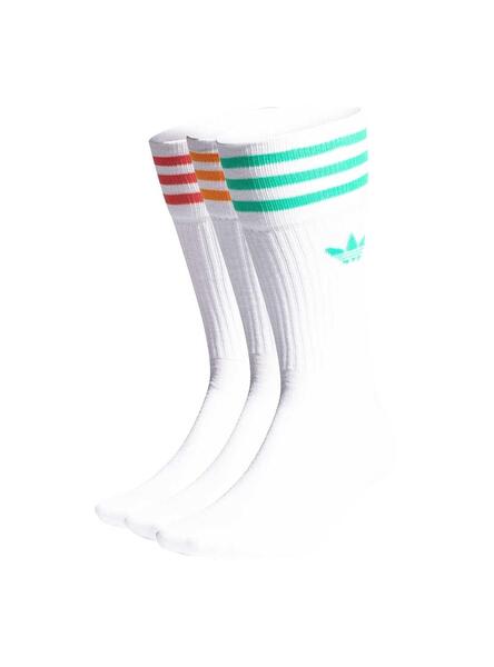 Adolescencia violento Habubu Pack 3 Calcetines Adidas Crew Colores para Kids