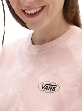 Camiseta Vans Reflectionz Tie Dye Rosa para Mujer