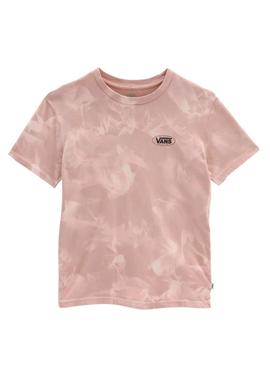 Camiseta Vans Reflectionz Tie Dye Rosa para Mujer