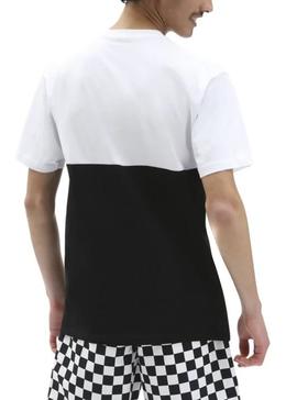 Camiseta Vans Colorbock Negra y Blanca para Hombre