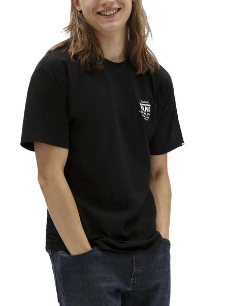 camiseta vans negra