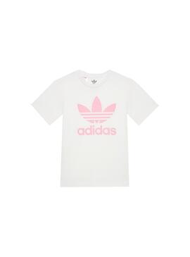 Conjunto Adidas Camiseta y Short Rosa para Niña