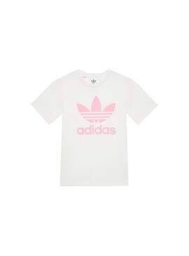 Conjunto Adidas Camiseta y Short Rosa para Niña