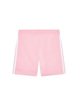 Conjunto Adidas Camiseta y Short Rosa para Niña